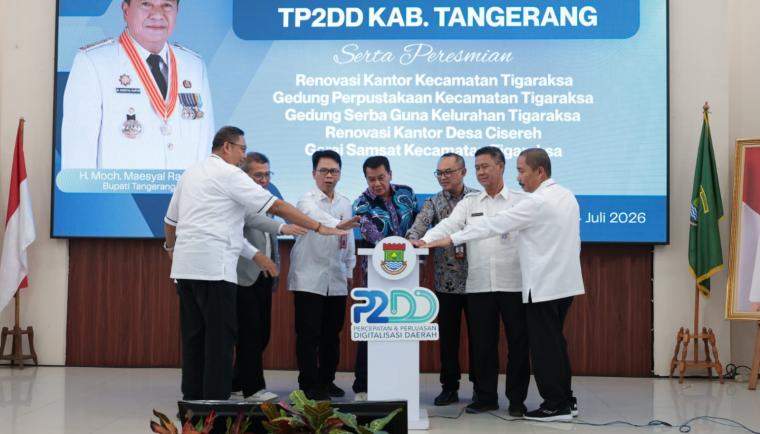 Bupati Tangerang Luncurkan Mobil Keliling Bayar PBB-P2 via QRIS, Pemkab Siapkan Stimulus Minyak Goreng dan Gula