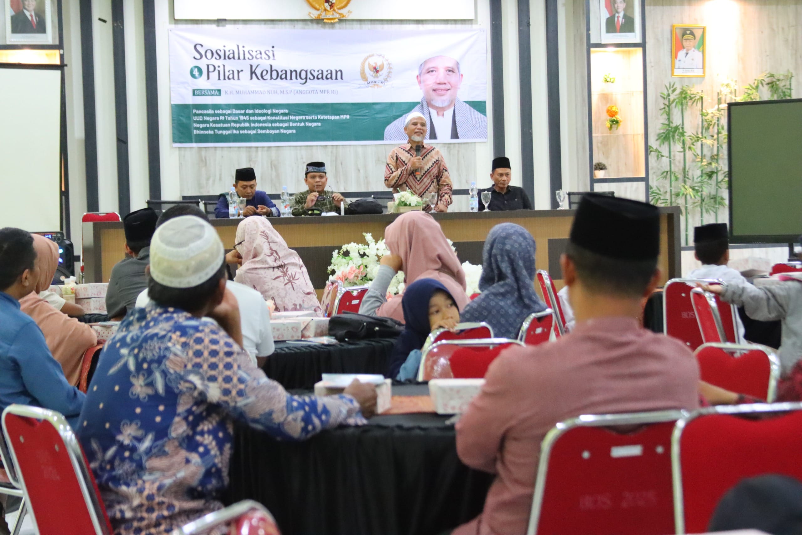 Anggota MPR RI K.H. Muhammad Nuh Sosialisasikan 4 Pilar Kebangsaan kepada Para Dai di Deli Serdang, Perkuat Nilai Kebangsaan dari Mimbar