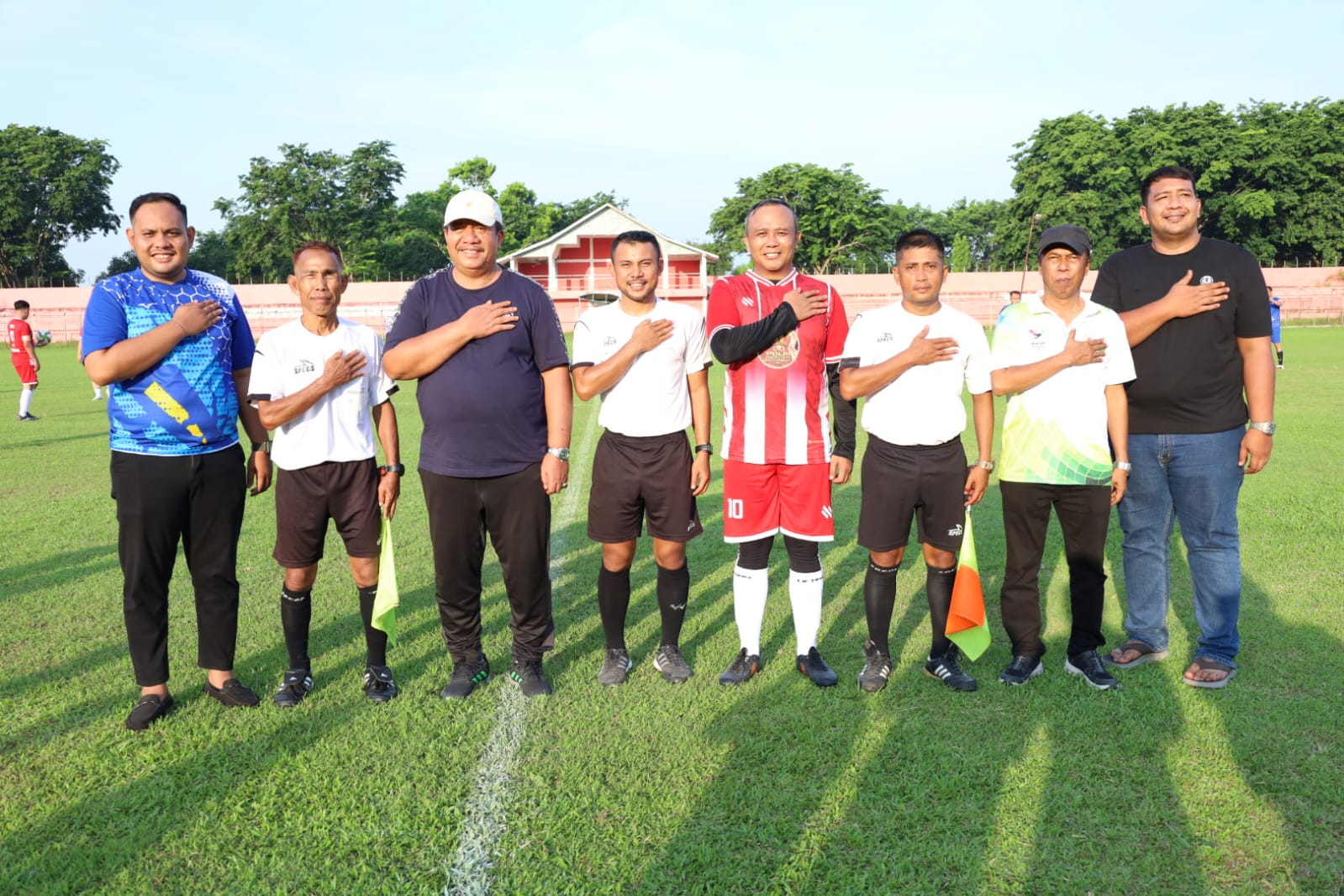 Bupati Asahan Buka Turnamen Sepak Bola Antar Instansi dan Ormawa dalam Rangka HUT Bhayangkara ke-80, 16 Tim Berlaga