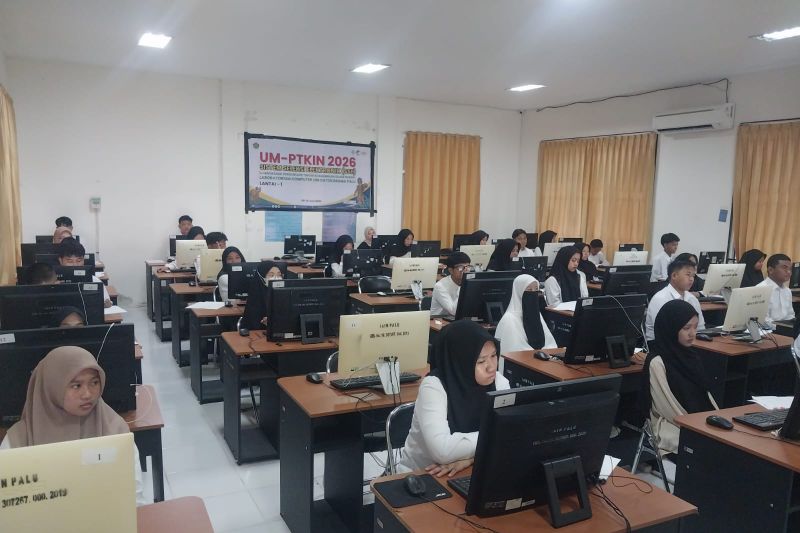 691 Calon Mahasiswa Baru UIN Datokarama Palu Ikuti UMPTKIN Berbasis Elektronik, Dibagi Sembilan Sesi