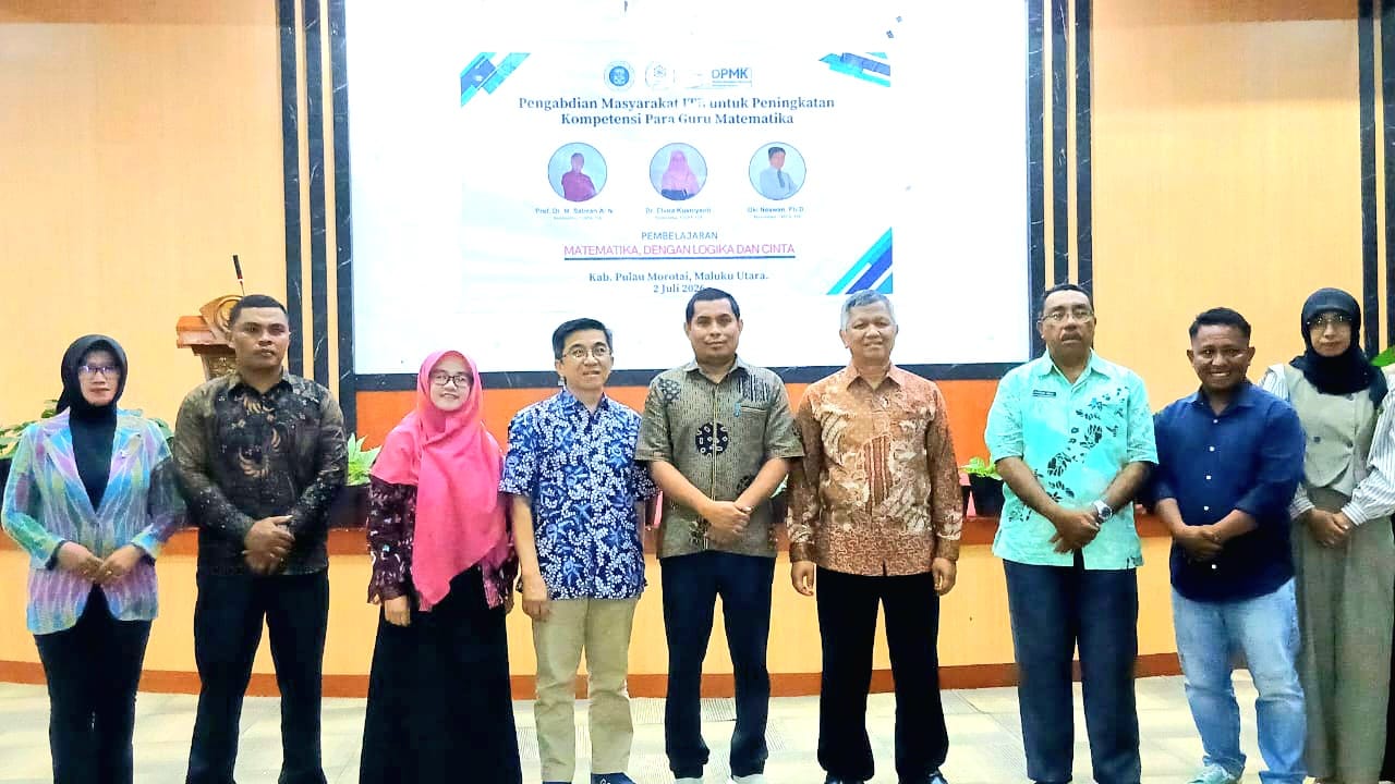 Pemkab Morotai Gandeng ITB Gelar Lokakarya Guru Matematika, Targetkan Peningkatan Kompetensi Logika dan Karakter