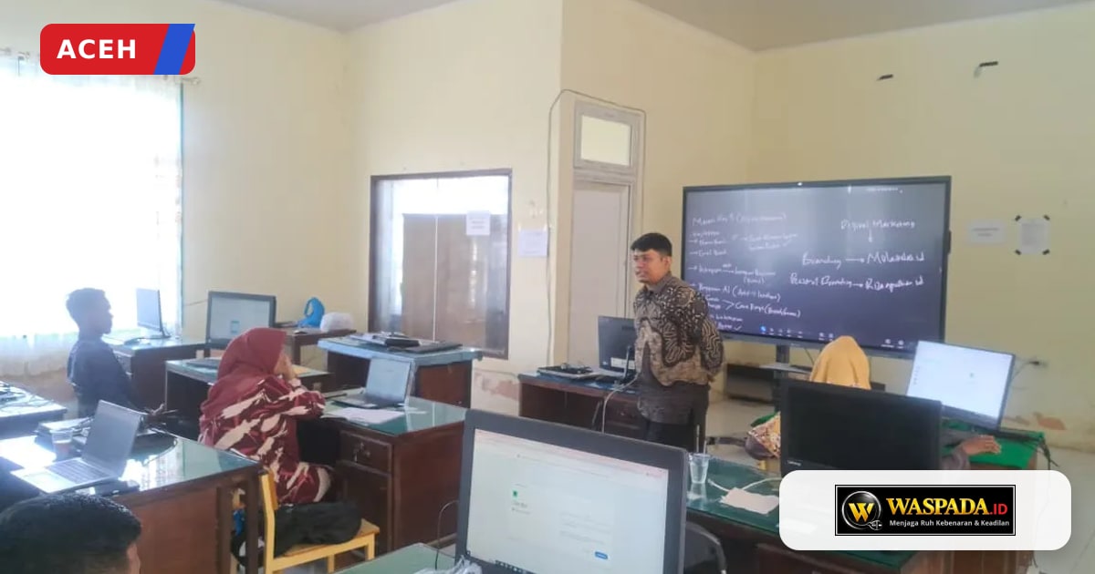 UMKM Pidie Jaya Dibekali Digital Marketing, Pelatihan 8 Hari Tekankan Konten dan Target Pasar