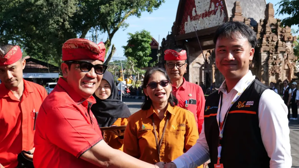 Pemkab Tabanan Lepas 439 Petugas Sensus Ekonomi 2026, Bupati Sanjaya Targetkan Data Presisi untuk Bangun Daerah Tepat Sasaran