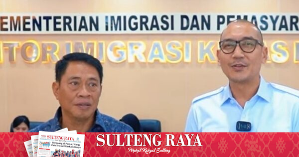 Kantor Imigrasi Palu Raih Apresiasi dari Direktorat Jenderal Imigrasi atas Pelayanan Bebas Korupsi