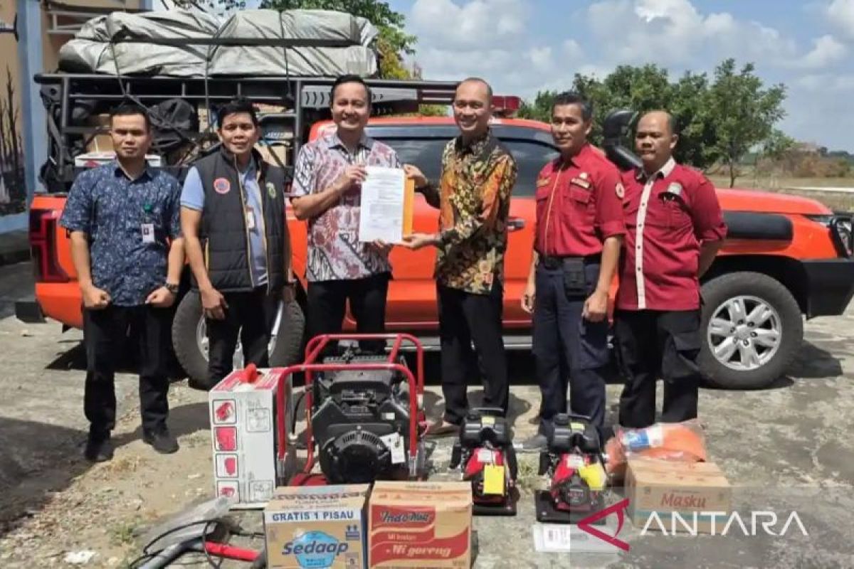 BPBD Sumsel Kirim 3 Pompa Air dan APD ke OKU Jelang Puncak Kemarau, Tandon Air Masih Jadi Kebutuhan Mendesak