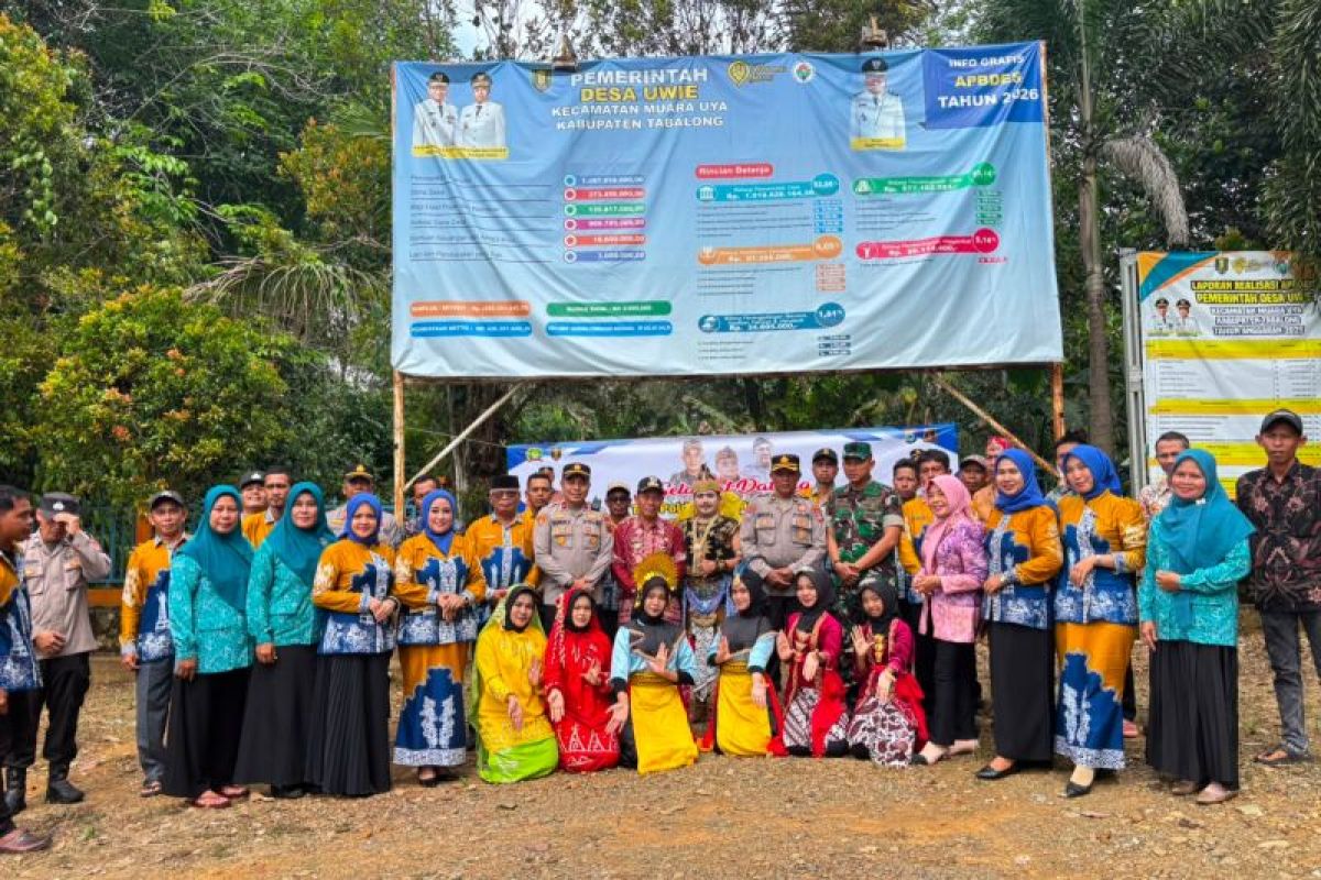 Polda Kalsel Nilai Sinergi Tiga Pilar di Desa Uwie Tabalong, Ini yang Dinilai dari Bhabinkamtibmas hingga Pemdes