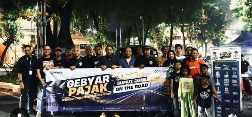 Bapenda Sumut Gebyar Pajak 2026: Touring hingga Road to Campus Digelar, Targetkan Kesadaran PKB Generasi Muda