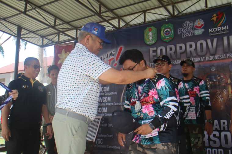 Forprov II KORMI Kalbar Resmi Ditutup di Singkawang, Kota Pontianak Juara Umum dengan 68 Medali