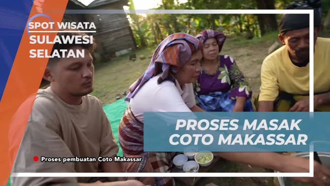 Belajar Meracik Bumbu Coto Makassar, Selebritas Ikuti Langsung Proses Memasak Kuliner Ikonik di Desa Kading, Sulawesi Selatan