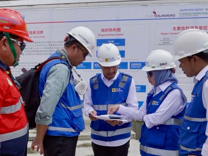 Dukung Stabilitas Listrik Jawa-Bali, PLN Enjiniring Perkuat Pengawasan Proyek Upper Cisokan