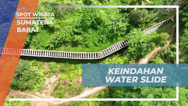 Water Slide PLTA Batu Busuak di Sumatera Barat Tak Sekadar Seluncuran, Ada Pemandangan Alam yang Memanjakan Mata
