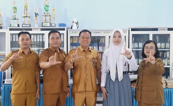 Gresyah Levania, Siswi SMAN 2 Lahat, Terpilih Jadi Paskibraka Tingkat Provinsi Sumsel