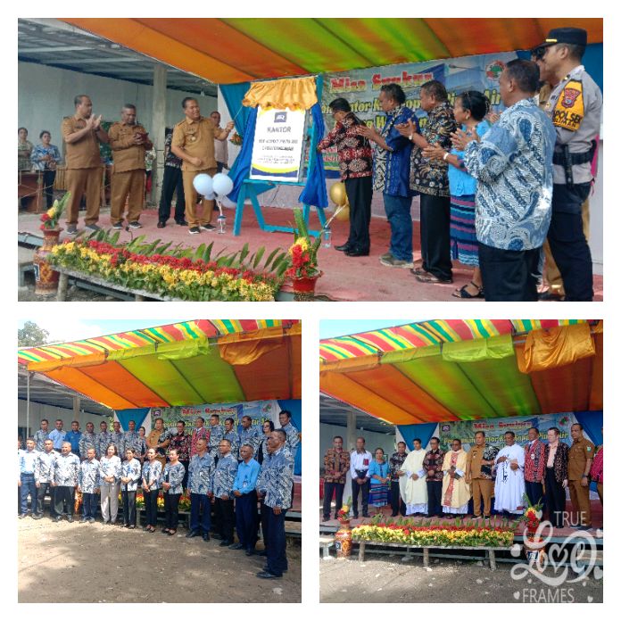 Wakil Bupati Malaka Resmikan Kantor KSP Kopdit Pintu Air Cabang Weliman, Target Jemput Bola ke 5.000 Anggota