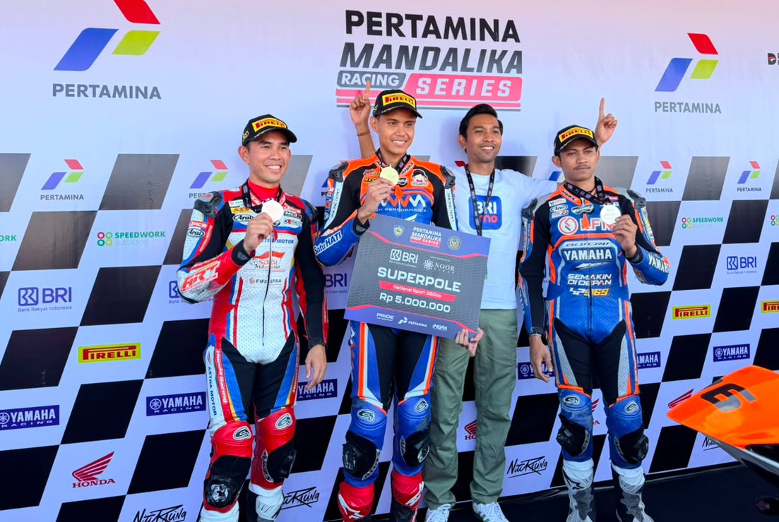 Astra Motor Racing Team Borong 7 Podium di Mandalika Racing Series, Gery Salim Akhirnya Pecah Telur
