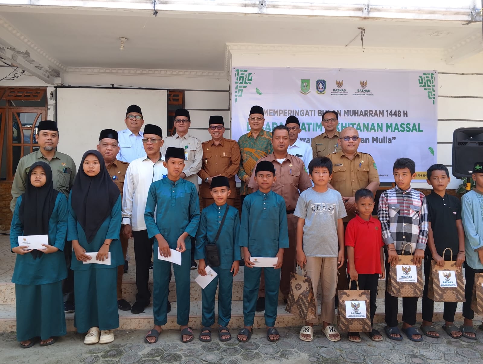 BAZNAS Kepri Gelar Khitanan Massal dan Santunan Anak Yatim di Natuna, Target 1.000 Penerima Manfaat