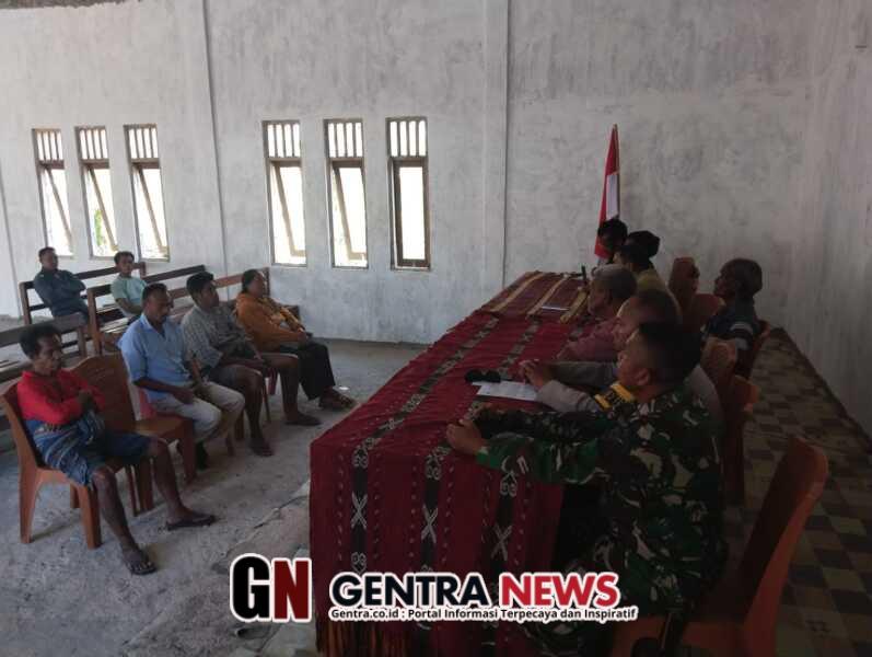 Babinsa dan Bhabinkamtibmas Fasilitasi Mediasi Sengketa Tanah Kebun di Sumba Barat, Belum Capai Kesepakatan