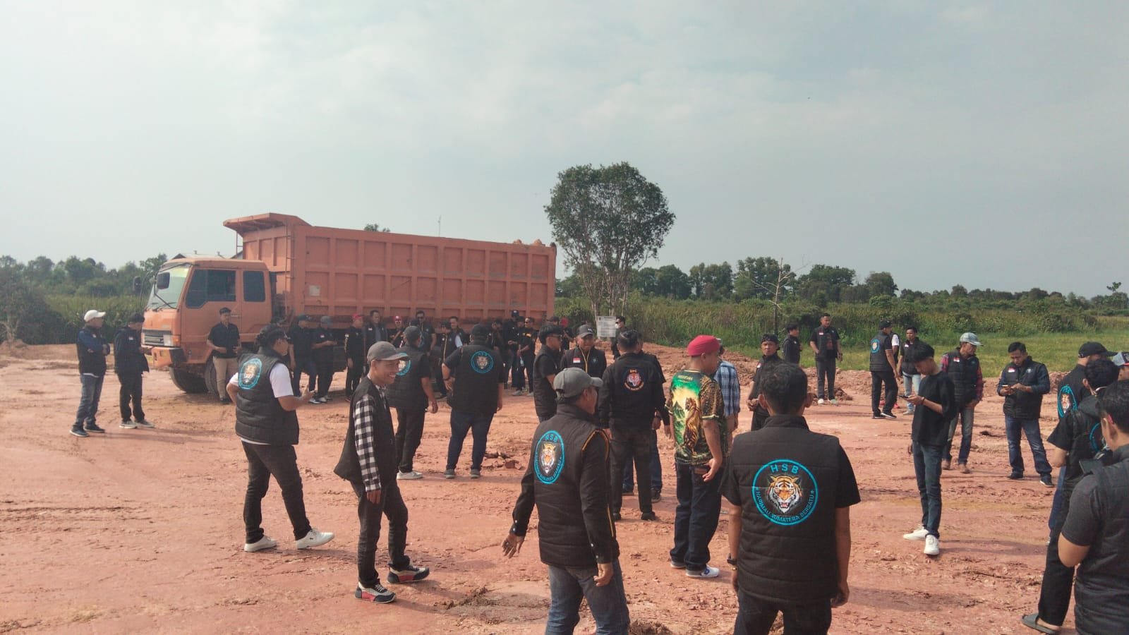 HSB Jadi Mitra Pengamanan Pembangunan di Pemulutan Ogan Ilir, Panglima: Kami Siap Melayani Masyarakat