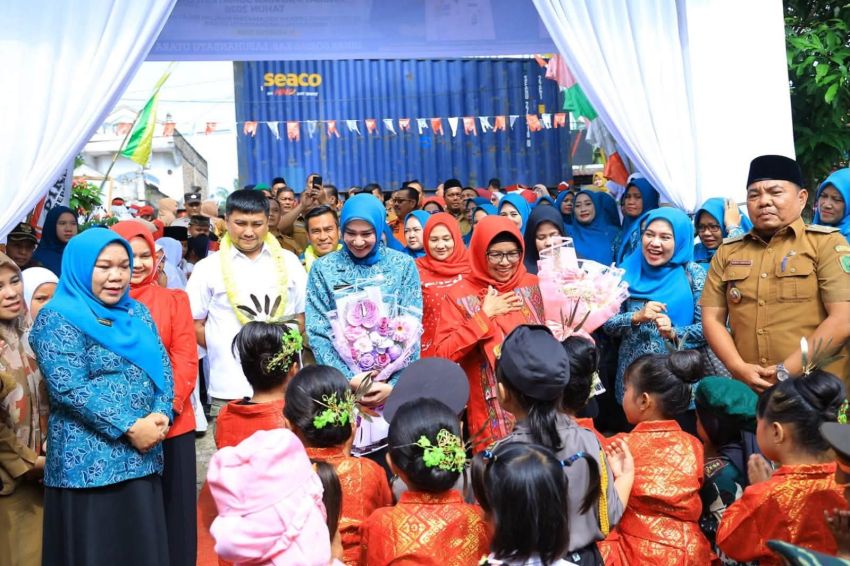 Tim Evaluasi PKK Sumut Nilai Administrasi Desa Damulipekan, Bupati Labura Sebut Inovasi Kader Jadi Andalan