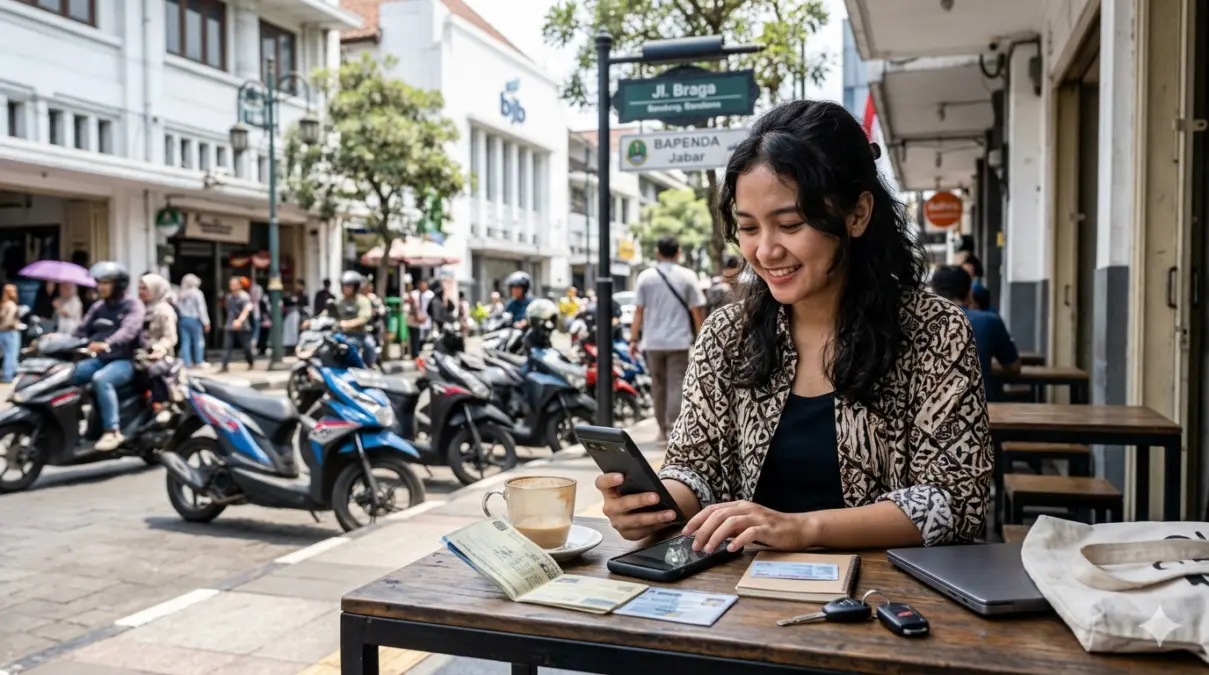Warga Jawa Barat Kini Bisa Bayar Pajak Kendaraan Lewat WhatsApp