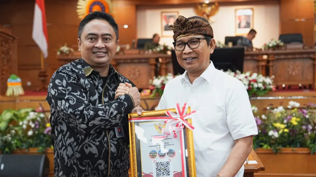 12 Tahun Berturut-turut, Kabupaten Badung Kembali Raih Opini WTP dari BPK untuk LKPD 2025