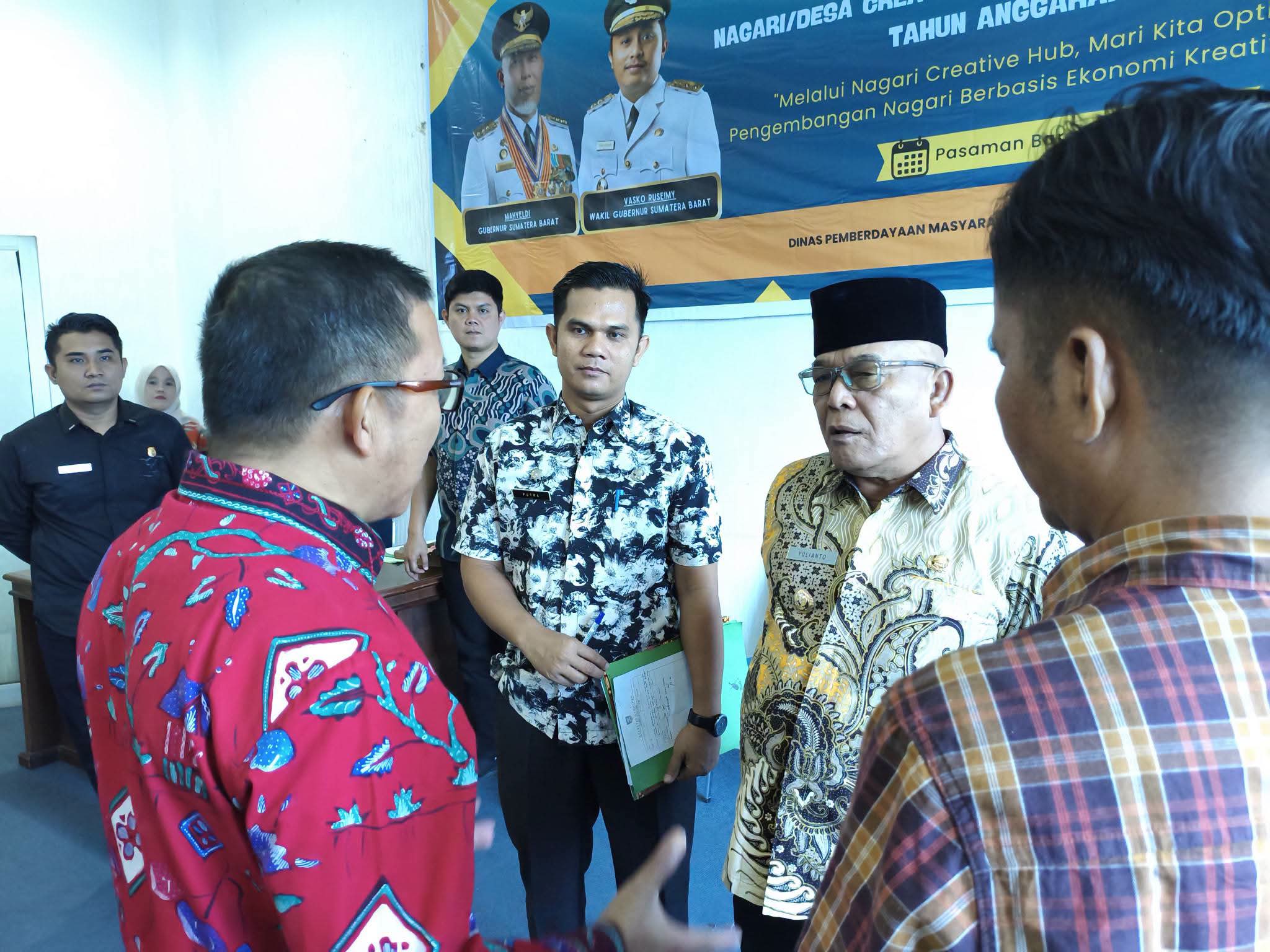 Nagari Sinuruik di Pasaman Barat Jadi Salah Satu Lokus Nagari Creative Hub Sumbar 2026, Anggaran Rp400 Juta untuk Gedung