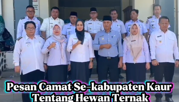 Camat se-Kabupaten Kaur Gaungkan Gerakan Bertani Tanpa Pagar, Wujudkan Tertib Ternak dan Harmoni Sosial