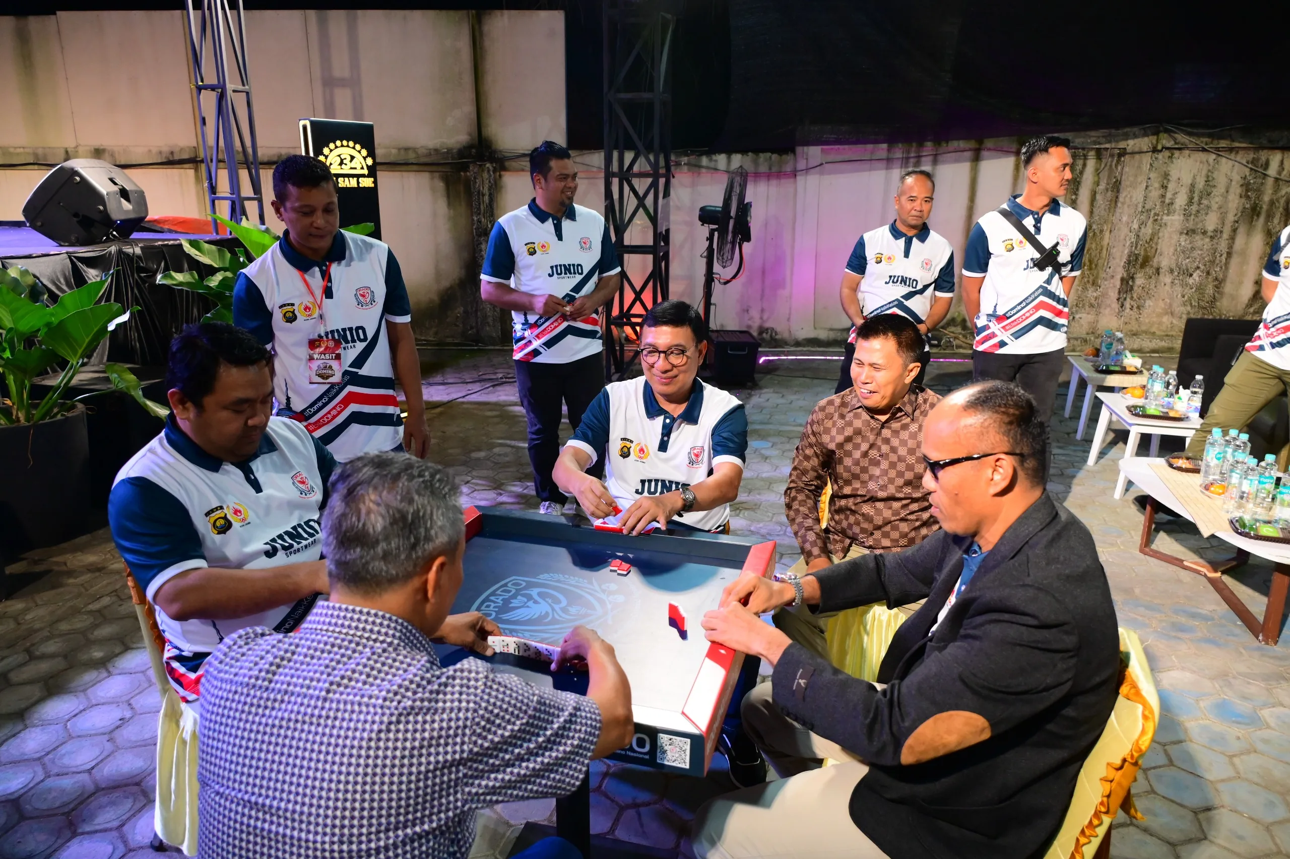 160 Atlet Domino Berebut Gelar Juara di Open Tournament Kapolda Cup 2026 Jambi, Ini Kata Wakapolda