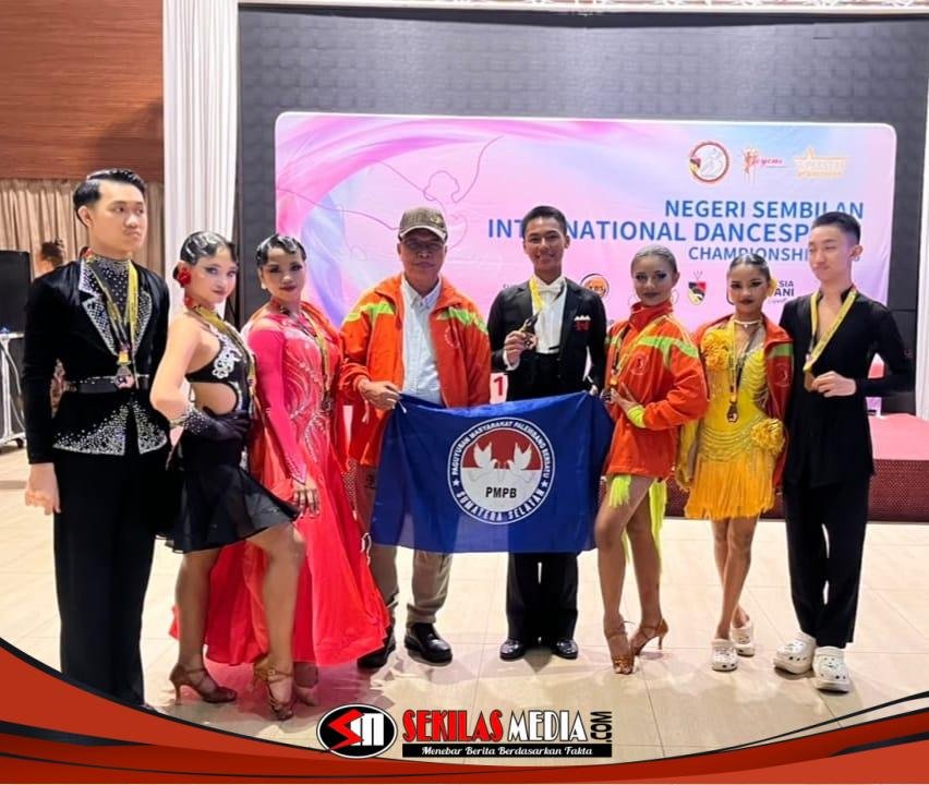 Kontingen Dancesport IODI Sumsel Bawa Pulang 3 Medali Emas dari Negeri Sembilan Championship 2026 di Malaysia