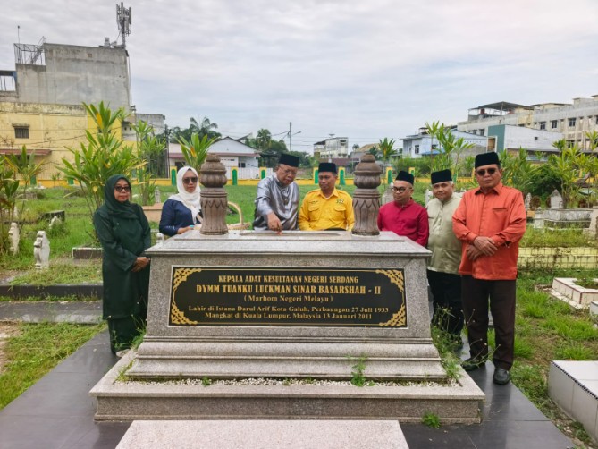 PW ISMI Sumut Gelar Ziarah ke Makam Syekh Hasan Maksum dan Sultan Deli, Napak Tilas Tradisi Keilmuan Melayu