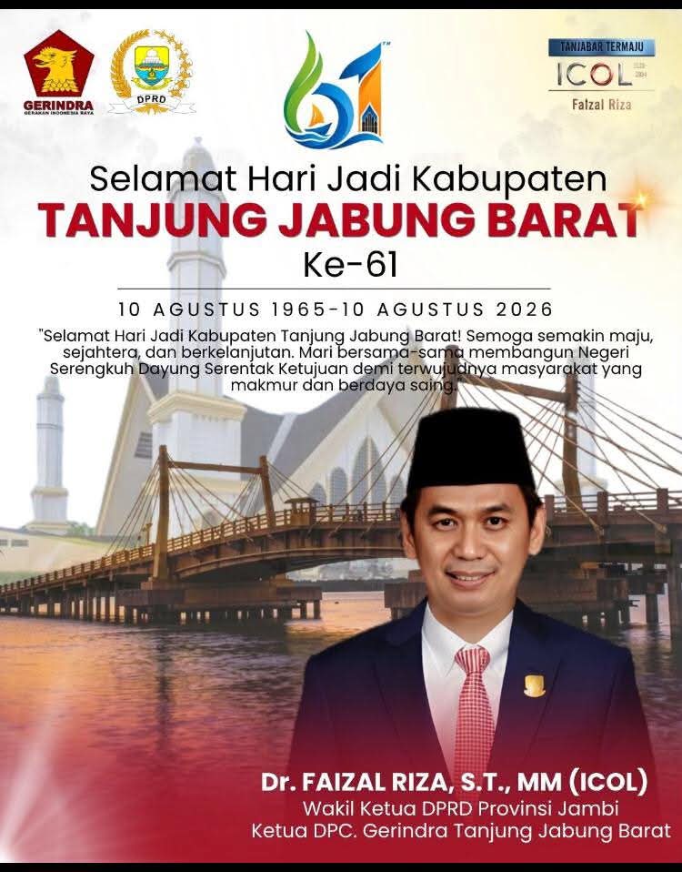 HUT ke-61 Tanjab Barat: Pembangunan Harus Terasa hingga ke Desa, Bukan Sekadar Proyek Fisik