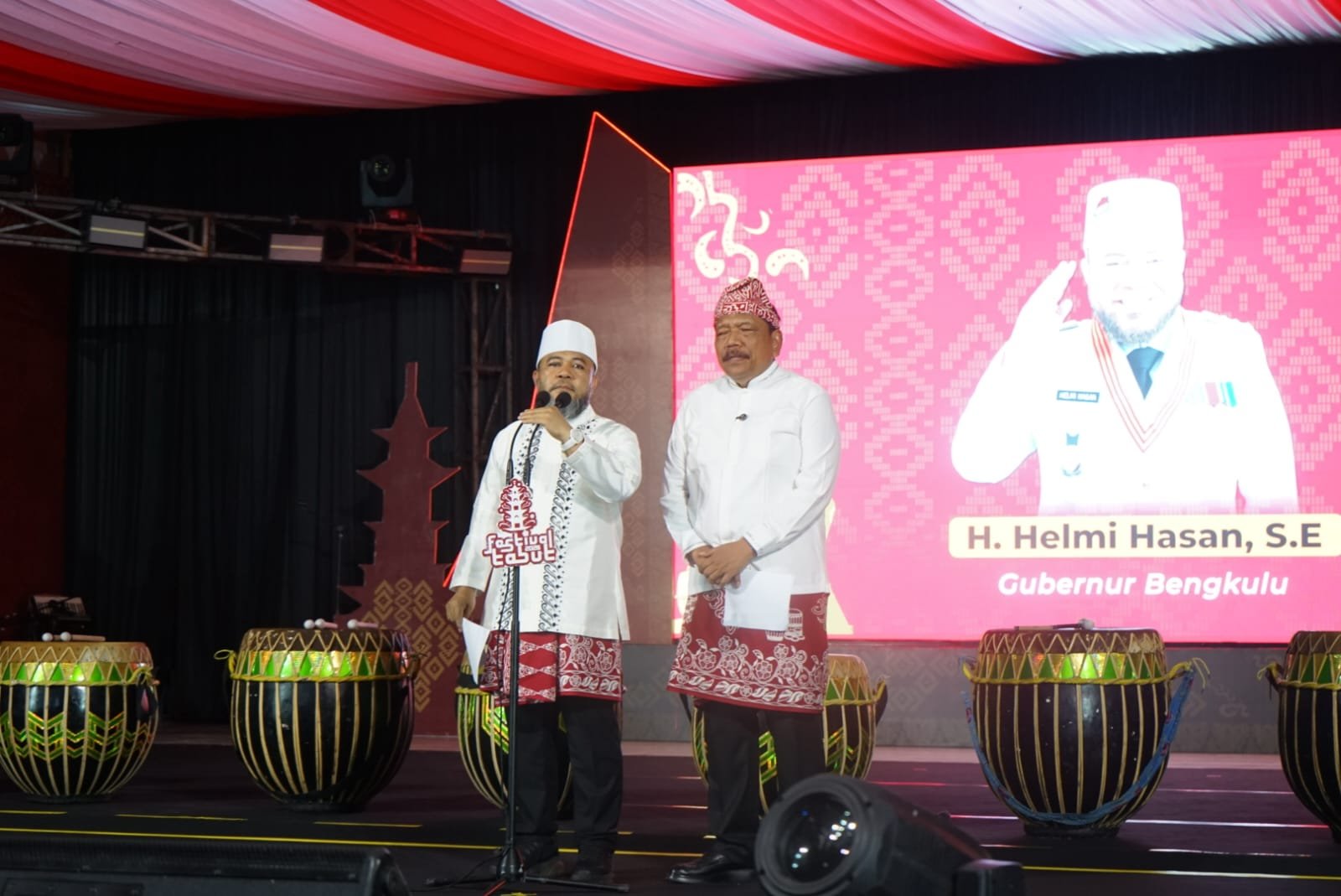 Gubernur Bengkulu Helmi Hasan Resmi Buka Festival Tabut 2026, Rancang Event Baru “Semarak Merah Putih” Keliling 10 Kabupaten Kota