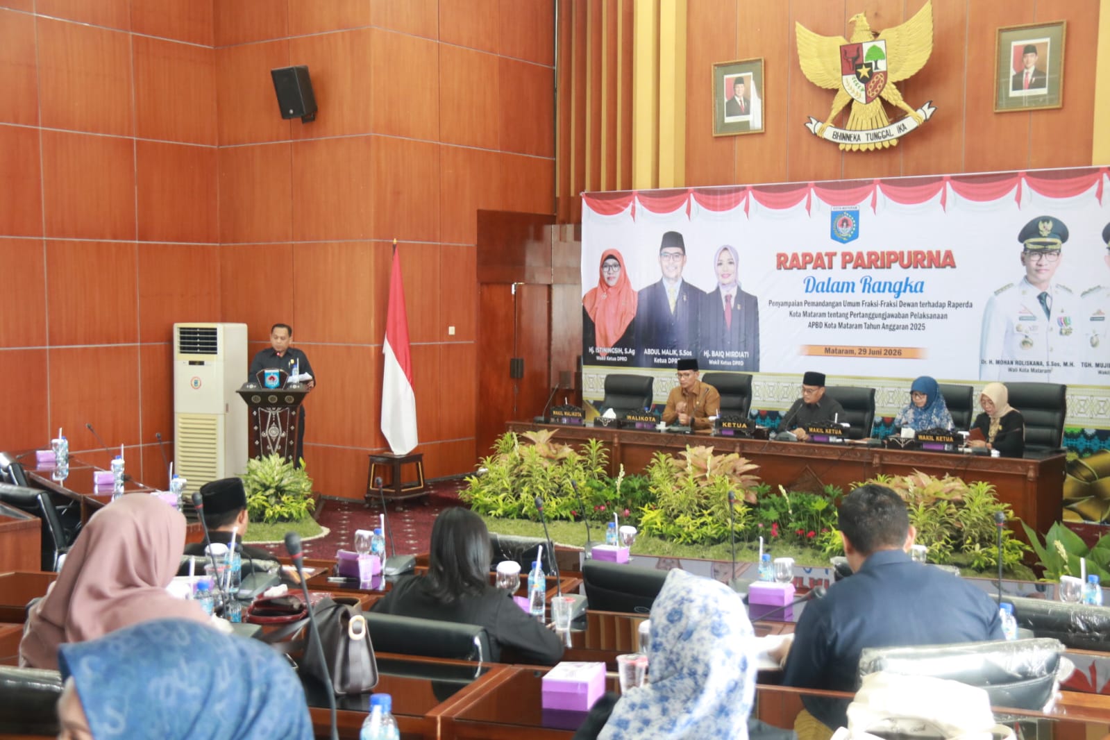 Enam Fraksi DPRD Mataram Setujui Pembahasan Raperda Pertanggungjawaban APBD 2025, Soroti SiLPA Rp249 Miliar hingga Optimalisasi PAD