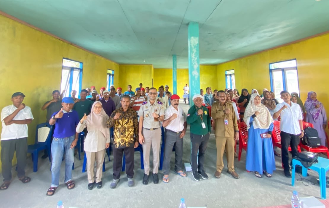 Kantor Pertanahan Maluku Tengah Dorong Sertipikat Tanah Jadi Modal Usaha Lewat Penyuluhan Akses Reforma Agraria 2026