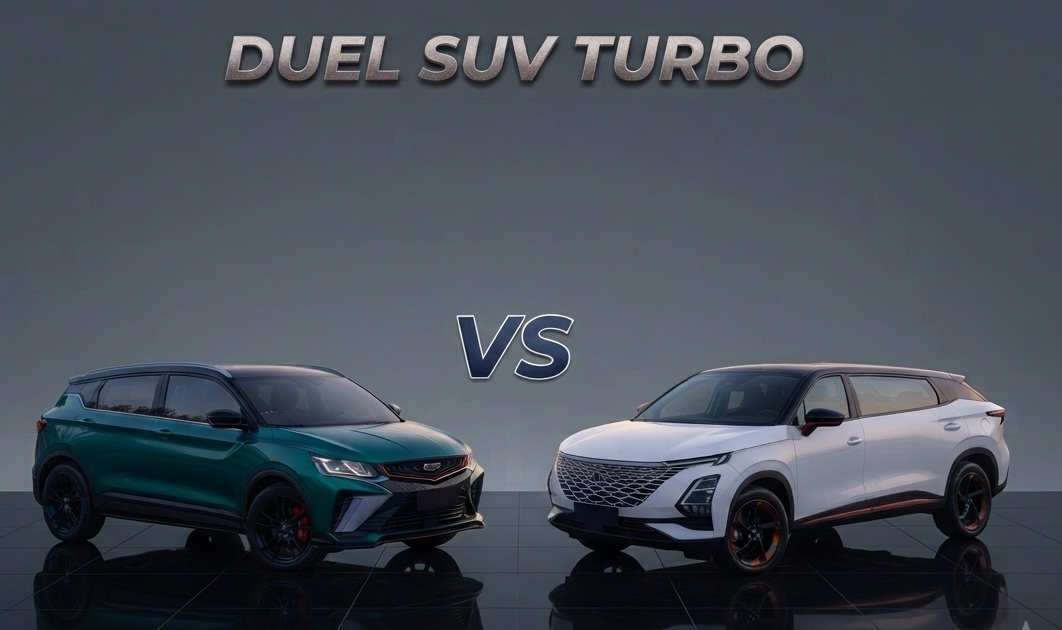 Geely Coolray Tantang Chery Omoda 5 GT di Pasar SUV Turbo Indonesia, Ini Perbandingan Dimensi dan Fiturnya