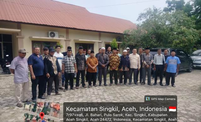 Tokoh Masyarakat Desa Danau Bungara Datangi DPMK Aceh Singkil, Desak SK Bupati untuk Tujuh Anggota BPKam Terpilih