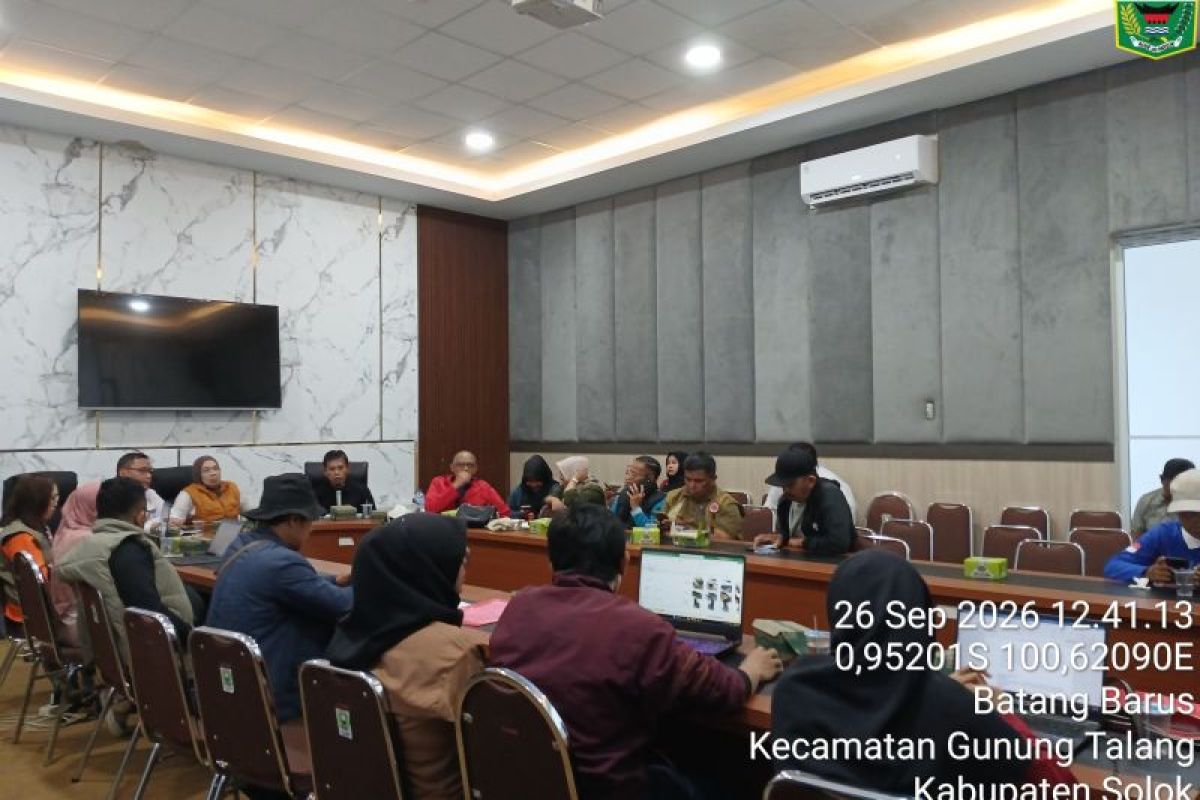 Pemkab Solok Verifikasi Data Rumah Warga Terdampak Galodo, Libatkan BNPB dan BPS untuk Data Tunggal Penerima Bantuan