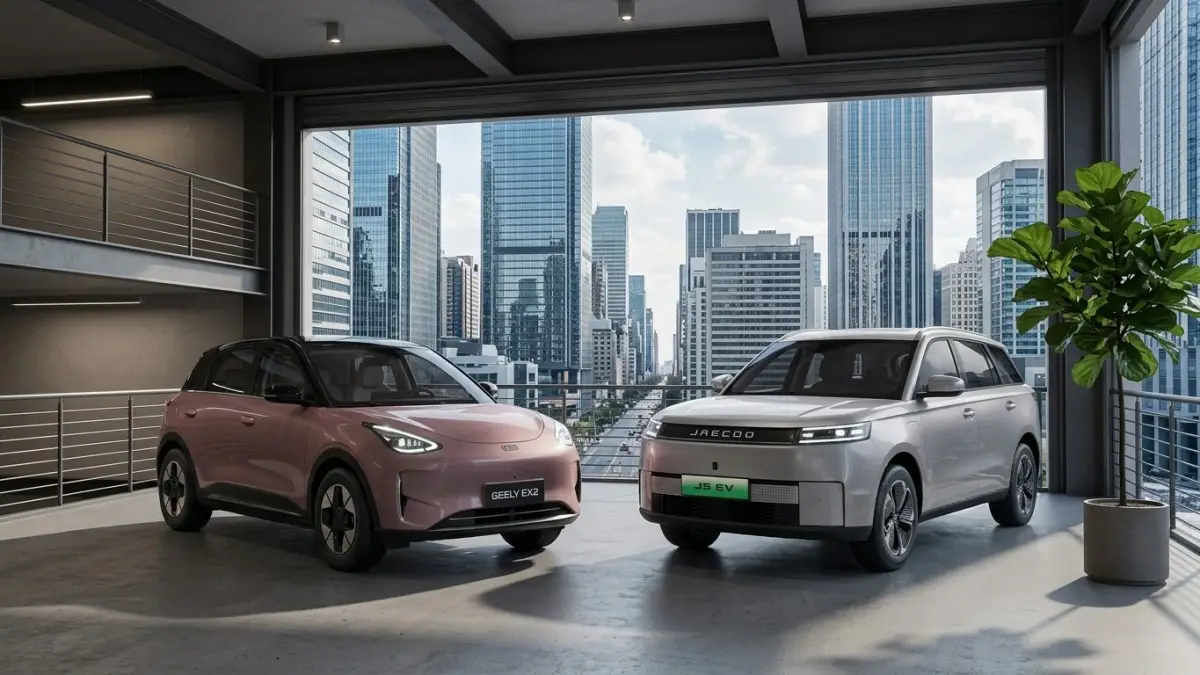 Jaecoo J5 EV dan Geely EX2 Saling Gebuk di Harga Rp200 Jutaan, SUV atau Hatchback?