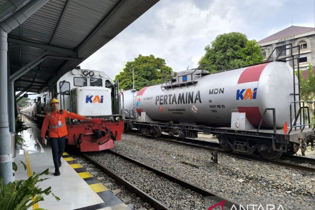 KAI Divre I Sumut Catat Distribusi 175.906 Ton BBM Sepanjang Semester I 2026, Naik 12 Persen