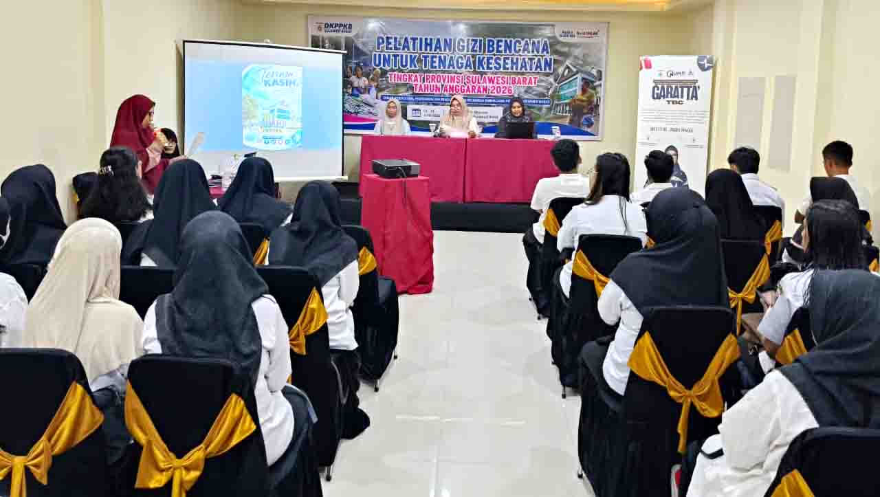 30 Tenaga Gizi Puskesmas se-Sulbar Ikuti Pelatihan Bencana, DKPPKB Siapkan Garda Terdepan Penanganan Darurat