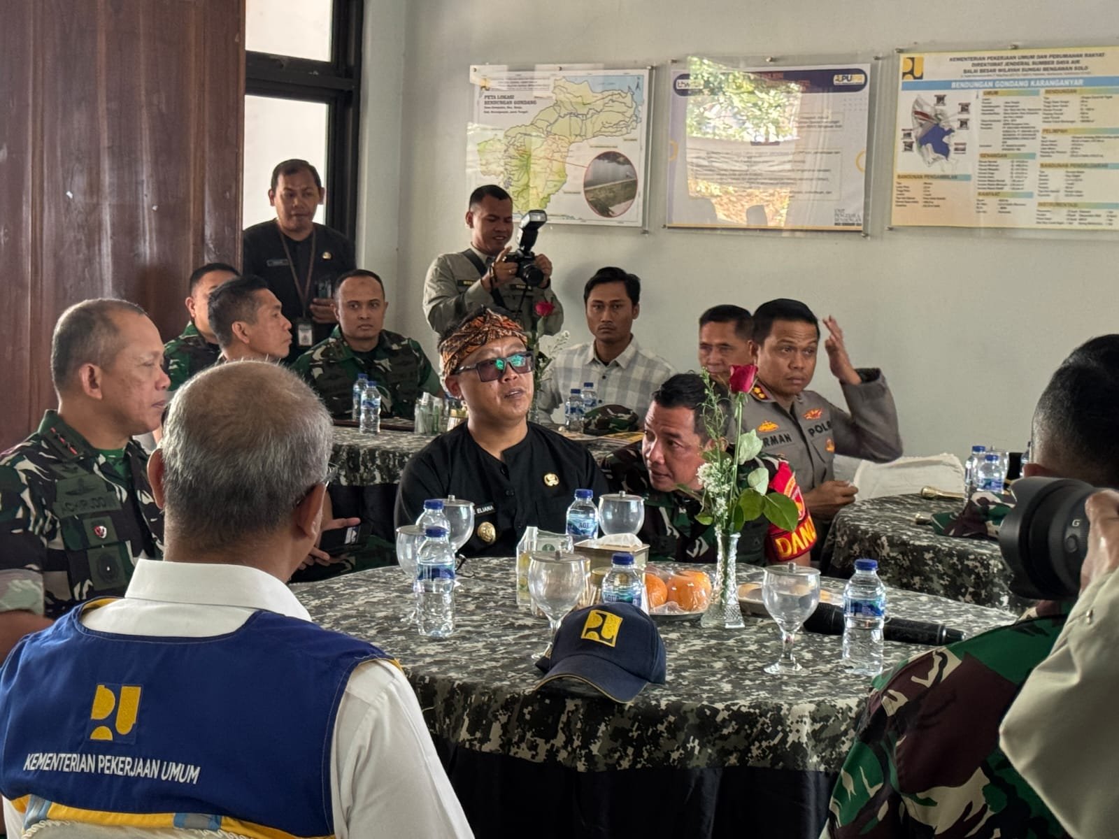 Pangdam IV/Diponegoro Tinjau Kesiapan Marshaling Area di Karanganyar, Wabup Adhe Eliana Pastikan Dukungan Penuh