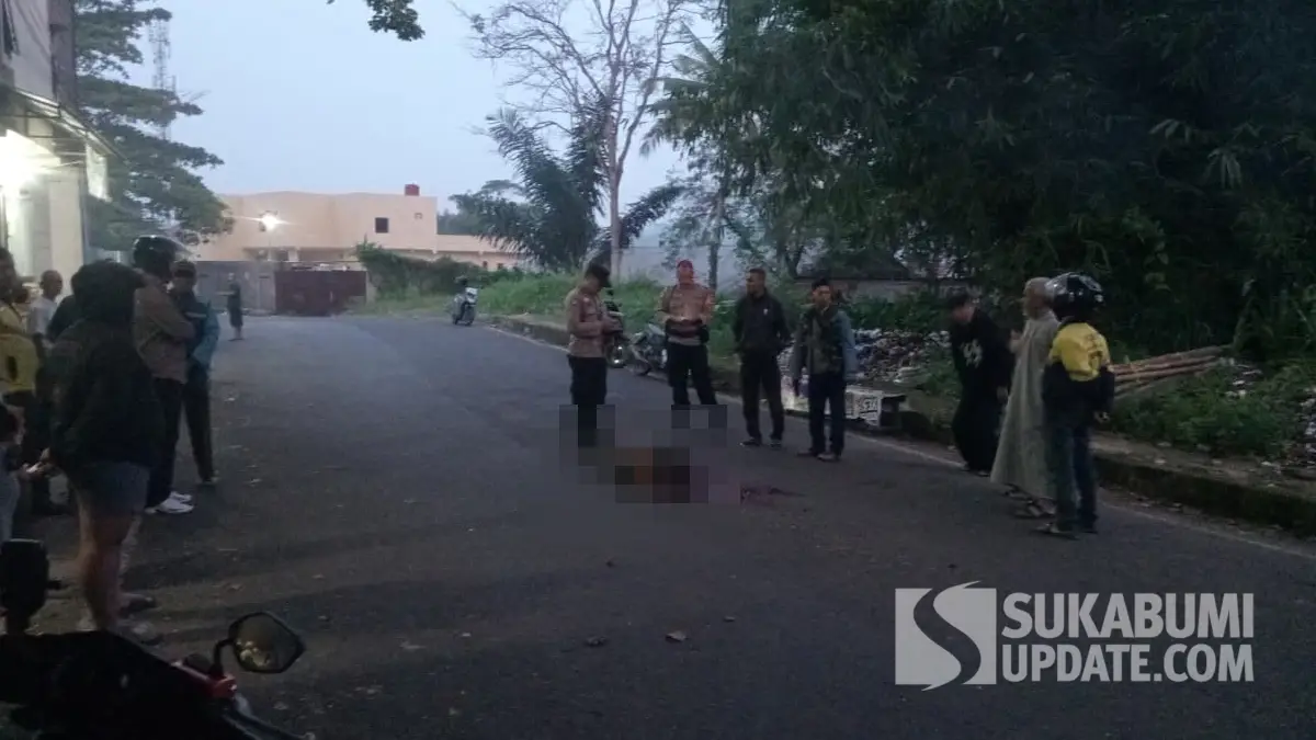 Pria Ditemukan Tewas Berlumuran Darah di Samping Indomaret Sukabumi, Motor Mio Smile Miliknya Raib