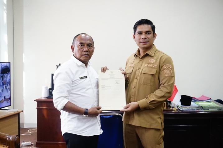 Plt Bupati Rejang Lebong Terima 113 Sertifikat Tanah Aset Pemkab dari ATR/BPN, Targetkan Seluruh Aset Tersertifikasi