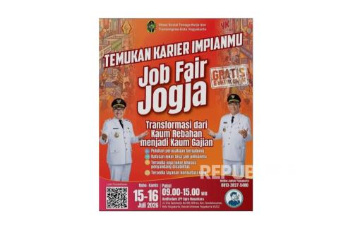 Job Fair Jogja 2026 Buka 2.000 Lowongan Kerja, Pemkot Yogyakarta Target Tekan Angka Pengangguran 5,72 Persen