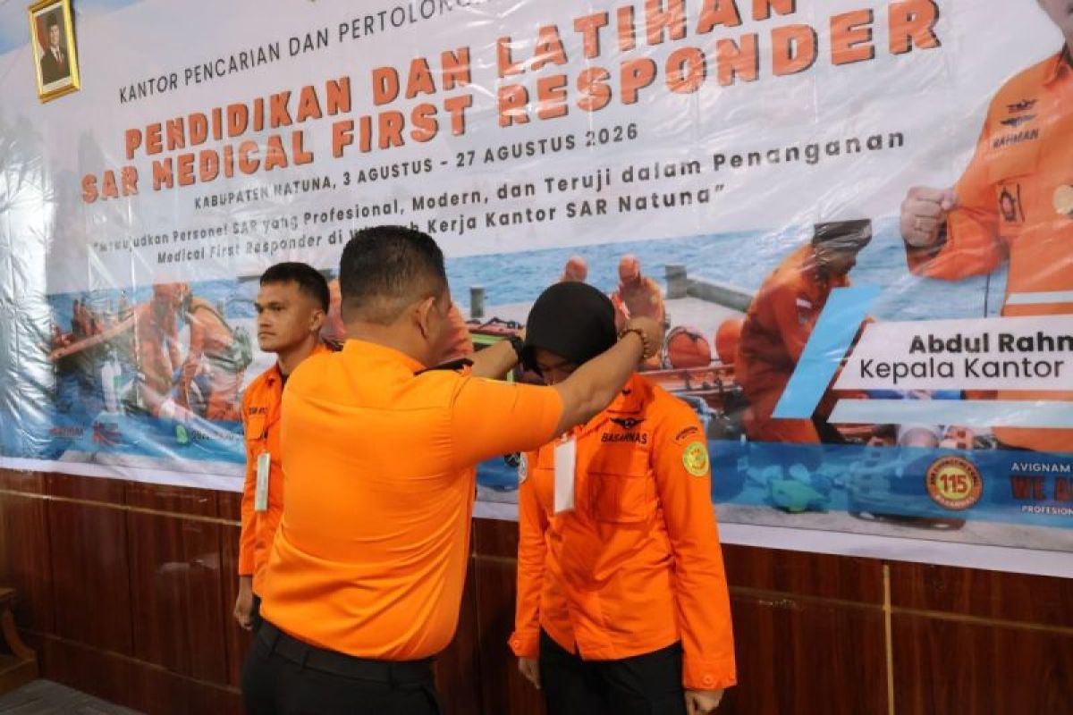 KPP Natuna Gelar Diklat SAR Medical First Responder Selama 25 Hari, Bekali 30 Personel Pertolongan Medis Darurat