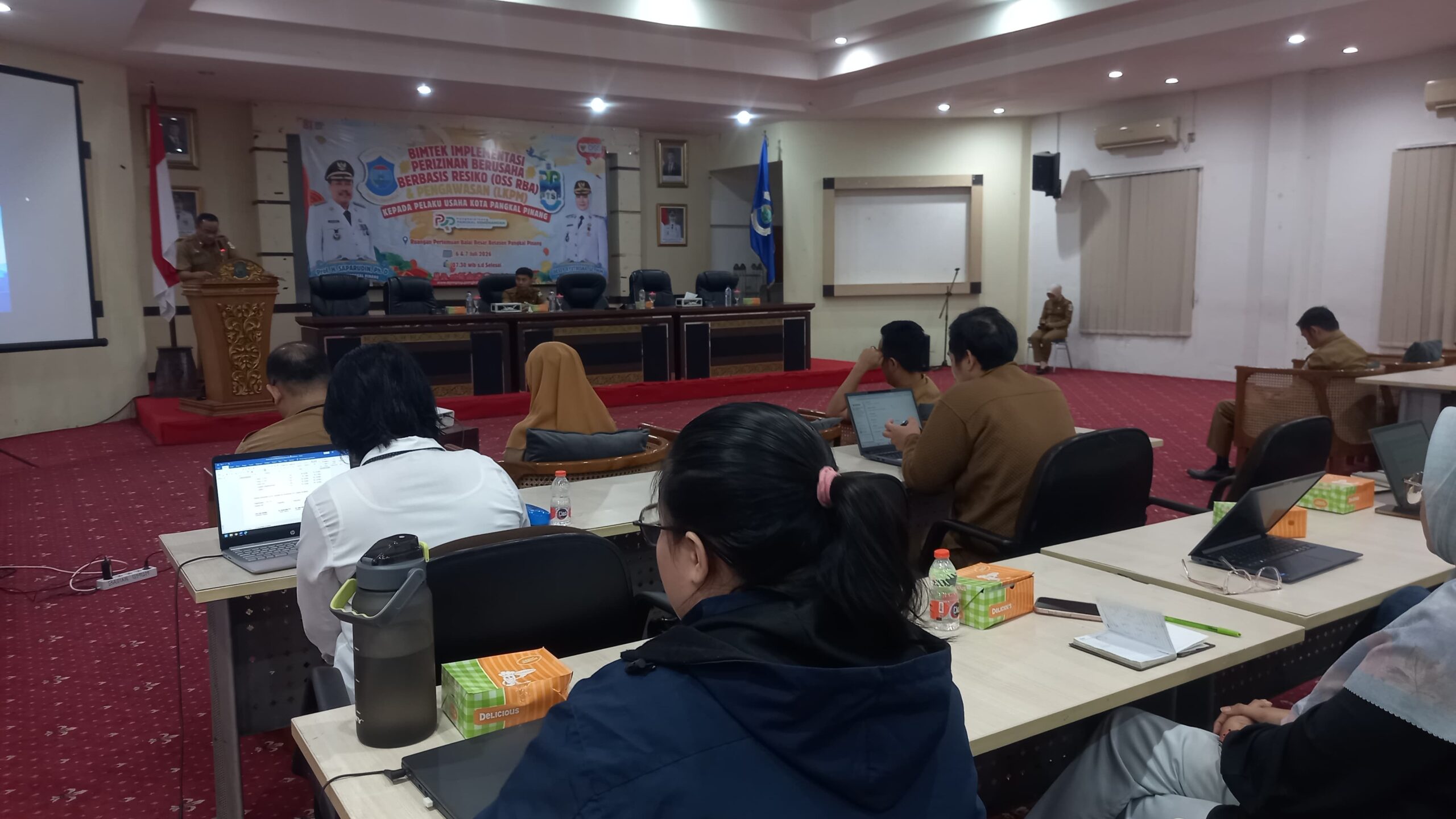 Pemkot Pangkalpinang Bekali 150 Pelaku Usaha Soal Perizinan Berbasis Risiko demi Tarik Investasi Berkualitas