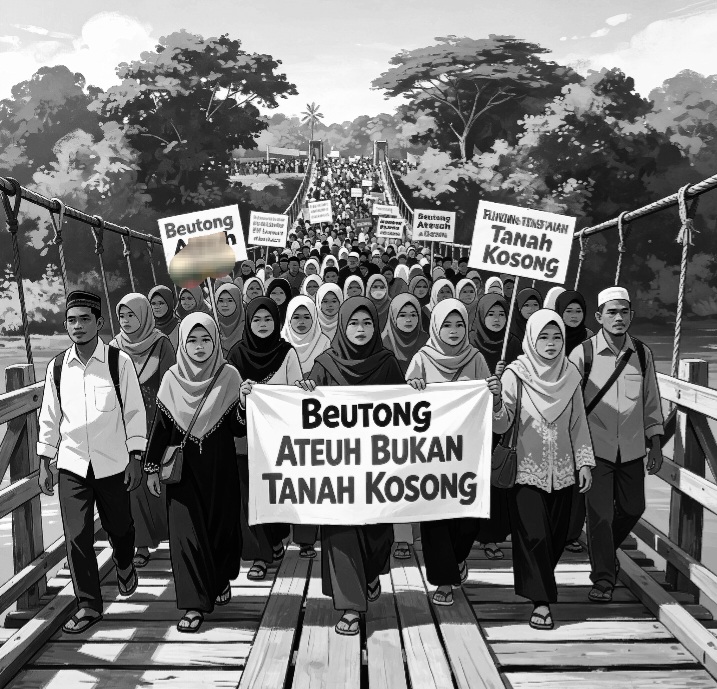 Warga Empat Desa di Beutong Ateuh Nagan Raya Tolak Tambang, Hutan Adat dan Sumber Air Terancam
