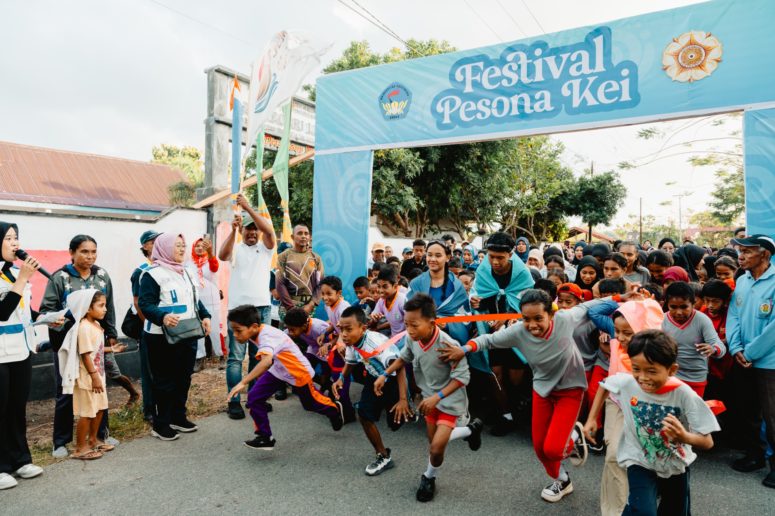 Festival Pesona Kei 2026 Resmi Dibuka, Ribuan Warga Tiga Ohoi di Maluku Tenggara Ikut Jalan Santai dan Senam Bersama