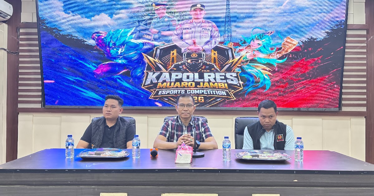 16 Tim Bertanding di Turnamen Mobile Legends Polres Muaro Jambi, Cari Bibit Atlet E-Sport Wakili Polda