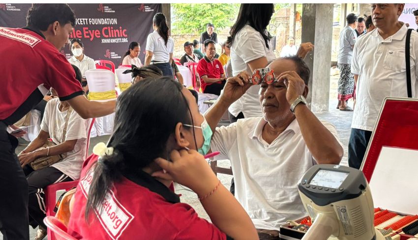 114 Dokter Spesialis Mata di Bali Gelar Bakti Sosial di Gianyar, Target Operasi Katarak Gratis untuk 200 Warga