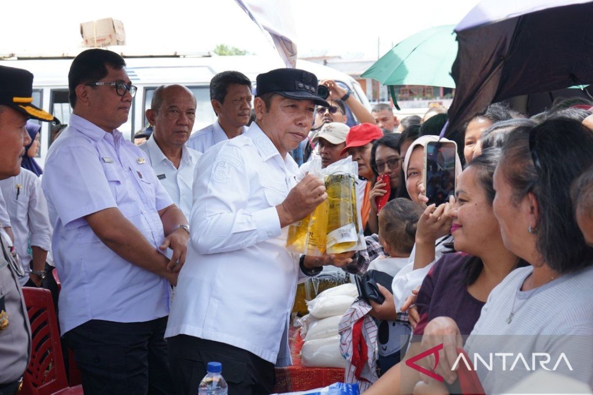 Pemkab Tapanuli Utara Gelar Pangan Murah Dua Hari, Beras Rp 58 Ribu per 5 Kg di Pasar Tarutung